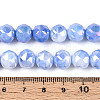 Anti-Tarnish Electroplate Glass Beads Strands GLAA-N010-10mm-08-3