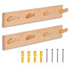 Wood Peg Rack FIND-WH0139-255-1