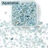 50G Natural Aquamarine Chip Beads G-YW0001-74-1