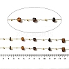 Handmade Natural Tiger Eye Chip Beaded Chains CHC-F020-09G-11-2