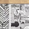 12Pcs 12 Styles Newspaper Theme Scrapbook Paper Pads PW-WG65A3F-01-1