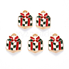 Alloy Enamel Charms X-ENAM-S121-113-2