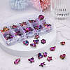 Glass Rhinestone Pendants YS-TAC0007-01B-3