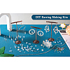 DIY Wire Wrap Earring Making Kit DIY-TA0004-87-17