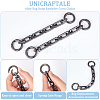 Alloy Bag Strap Extender Cross Chains PURS-WH0001-71B-5