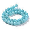 Natural Mashan Jade Round Beads Strands G-D263-10mm-XS28-2