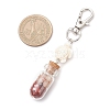 Natural & Synthetic Gemstone Pendant Decoration HJEW-JM03862-02-3