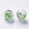 Handmade Lampwork European Beads LAMP-S193-009A-2