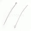 Tarnish Resistant 304 Stainless Steel Eye Pins STAS-O105-01P-0.6x55mm-2