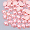 ABS Plastic Imitation Pearl Cabochons SACR-R749-6x4mm-Z17-1