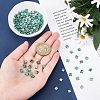  432Pcs 2 Style 2-Hole Opaque Glass Seed Beads SEED-NB0001-71-4