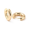 Ion Plating(IP) Stainless Steel Thick Hoop Earrings for Women X-EJEW-A083-03G-1-2
