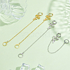 201 & 304 Stainless Steel Bowknot Hoop Earrings EJEW-PH01457-4