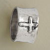 Cross Pattern Alloy Finger Rings FS-WG6D053-03-2