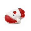 Christmas Theme Opaque Resin Cabochons RESI-C023-01A-3