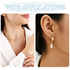 10Pcs Brass Pave Cubic Zirconia Rectangle Charms KK-TADJ0001-29-5