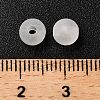 Frosted Transparent Acrylic Beads X1-OACR-F013-12L-4