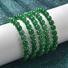 Natural Malaysia Jade Bead Stretch Bracelets X-BJEW-K212-B-013-5