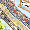 10 Yards Ethnic Style Polyester Ribbon for Sewing Decoration OCOR-CY0001-86A-3