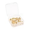 6Pcs 6 Styles Adjustable Brass Micro Pave Clear Cubic Zirconia Cuff Rings RJEW-LS0001-23G-7