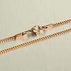 304 Stainless Steel Box Chain Necklaces Necklaces NJEW-L353-15-1