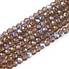 Electroplate Glass Beads Strands LS-EGLA-A044-T2mm-L16-1