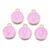 Alloy Enamel Pendants ENAM-N054-89E-1