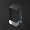 Square Transparent Acrylic Jewelry Display Pedestals ODIS-WH0329-31D-1