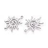 304 Stainless Steel Pendants STAS-T065-07P-2