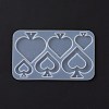 DIY Playing Card Theme Pendants Silicone Molds DIY-C076-01B-3