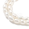 Natural Cultured Freshwater Pearl Beads Strands PEAR-P062-01F-4