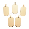 304 Stainless Steel Big Pendants LS-STAS-I140-19F-G-3