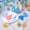 Craftdady DIY Dangle Earring Making Kits DIY-CD0001-30-12