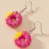 Resin Food Model Dangle Earrings PW-WG3DC69-01-2