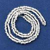 Electroplated Synthetic Non-Magnetic Hematite Beads Strands G-U003-02-2