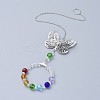 Crystals Chandelier Suncatchers Prisms Chakra Hanging Pendant AJEW-I040-04P-1