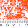 12/0 Baking Paint Glass Round Seed Beads SEED-S036-01A-01-2