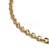 304 Stainless Steel Boston Link Chain Necklace BJEW-B072-05G-2
