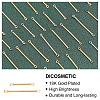 DICOSMETIC 80Pcs 2 Styles Brass Connector Charms KK-DC0001-21-4