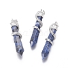 Natural Sodalite Big Pendants G-G596-03O-1