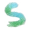 Transparent Painted Glass Beads Strands X1-DGLA-A034-T6mm-A16-1