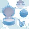2Pcs Velvet Rings Gift Storage Boxes AJEW-GO0002-24B-02-5
