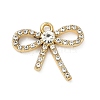 Alloy Rhinestone Pendants ALRI-D303-15G-01-1