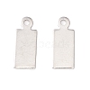 Non-Tarnish 304 Stainless Steel Charms STAS-P307-15C-P-2