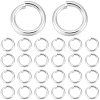 Beebeecraft 300Pcs 304 Stainless Steel Jump Rings STAS-BBC0004-98C-1