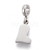 304 Stainless Steel Charms STAS-F259-025P-2