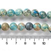 Dyed Natural Regalite/Imperial Jasper/Sea Sediment Jasper Beads Strands G-B124-C01-04-5