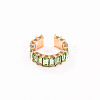 Alloy Rhinestone Cuff Earrings for Women WGFB2B6-07-1