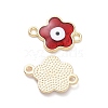 Alloy Enamel Connector Charms ENAM-A139-08G-2