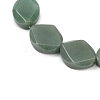 Natural Green Aventurine Beads Strands G-U018-D01-01-3